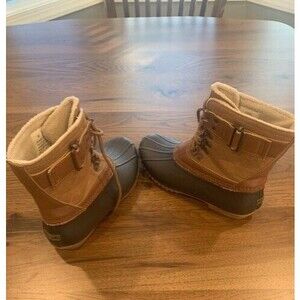 JBU by Jambu Womens Calgary Hunter/Whiskey Rainboots Duck Size 6